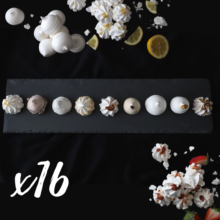 Gift box of 16 meringues